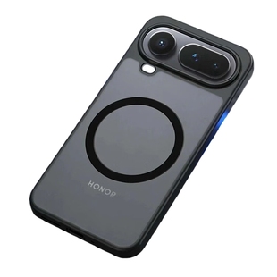 适用于荣耀Magic8ProAir8手机壳新款磨砂磁吸充电保护套全包镜头亲肤超薄防摔高级感外壳男女简约新品软边壳