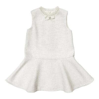 NU恩幼童装立领无袖小香风背心裙