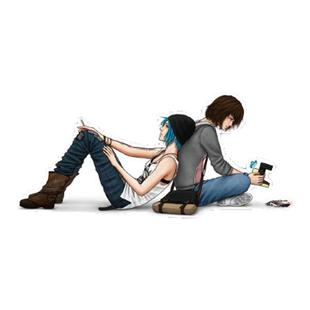 TLP反光车贴 life is strange奇异人生Max 网吧游戏装饰贴纸