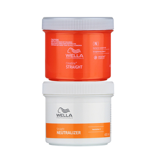 进口Wella威娜酸护顺柔拉直膏 一梳直离子烫刘海直发膏软化剂免夹