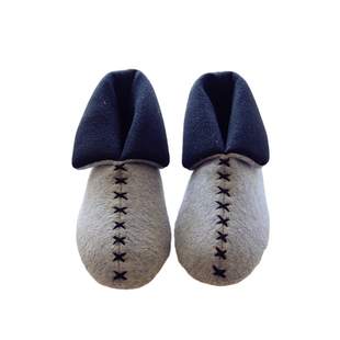 艺帛秋冬季孕妇产后月子鞋棉质加绒高帮保暖韩版居家地板软底棉拖