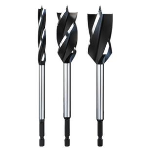 沪豪木工支罗钻四槽四刃木工钻头六角柄门锁抽屉开孔扩孔钻开孔器