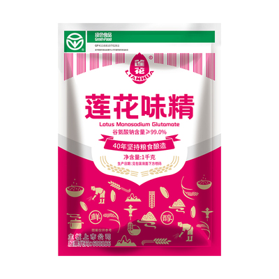 莲花味精1kg家用大袋商用调料