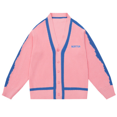 beaster小恶魔开衫针织衫宽松