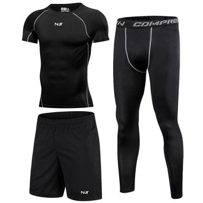 跑步速干健身运动套装大码7A抗菌