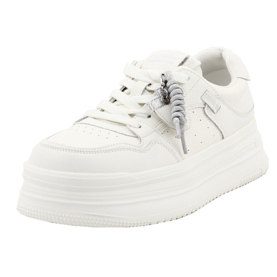 富丽厚底增高小白鞋女春季百搭