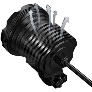 电动车灯超亮led大灯前灯强光夜骑超亮铺路灯外置透镜摩托车射灯