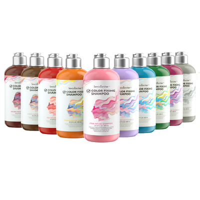 法国七色师去黄固色洗发水抑黄