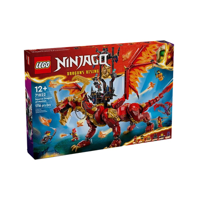 【自营】LEGO乐高 71822威猛源龙 拼接积木玩具 礼物