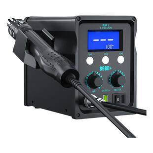 鹿仙子898D热风枪拆焊台二合一小型烙铁加热高温焊锡芯片手机维修