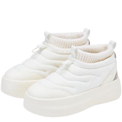 73hours小香风厚底蓬松雪地靴