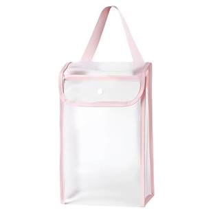 透明纸巾收纳袋壁挂式家用纸巾盒浴室卫生间纸抽盒防水防潮抽纸袋