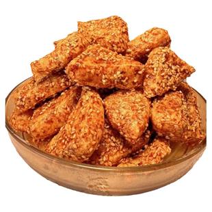 包邮四川泸州叙永麻辣豆腐干手工红油油炸脆香豆干三角特产零食