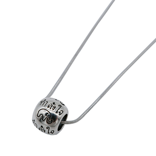 贝奇手作·用笑代替哭声 霉运才能拨正▲原创泰文转运珠项链