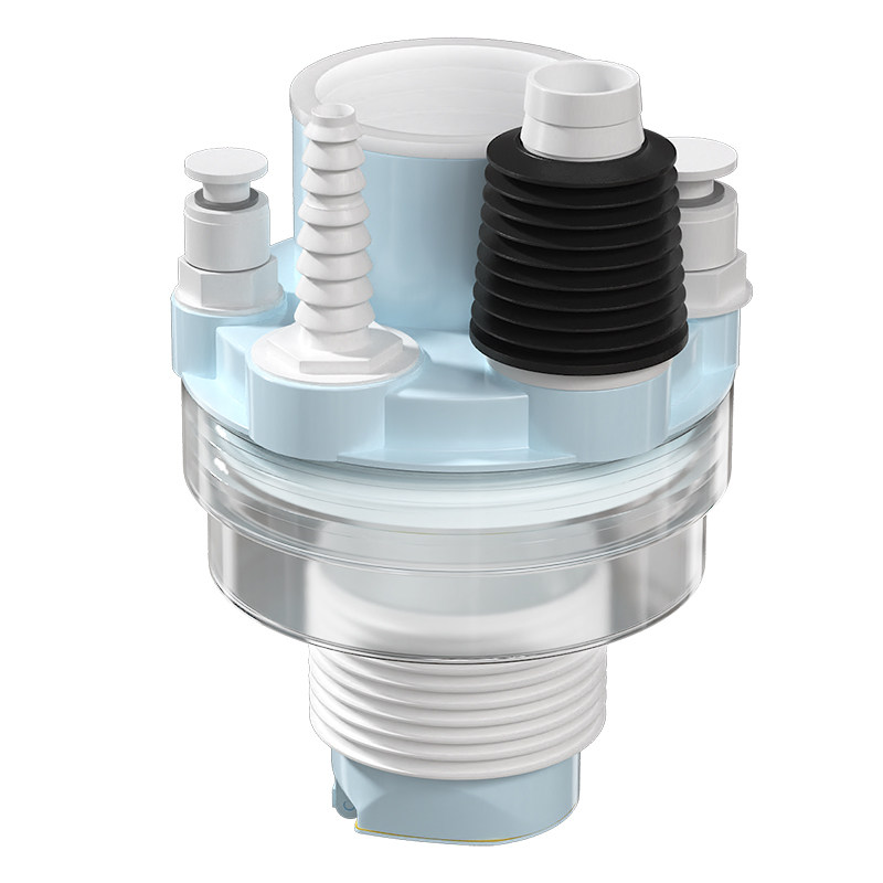 潜水艇厨房下水管三头通下水道分流器多功能接头排水管防返臭神器