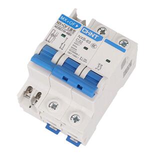 正泰NXB消防断路器分励24V空开脱扣器DC220V空气开关C63A辅助跳闸