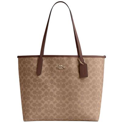 蔻驰女City33托特包正品