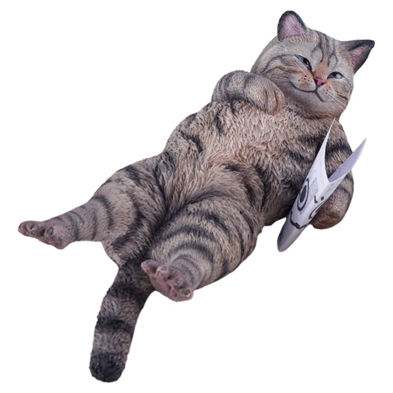 废柴猫瘫睡沙发猫咪潮玩手办摆件