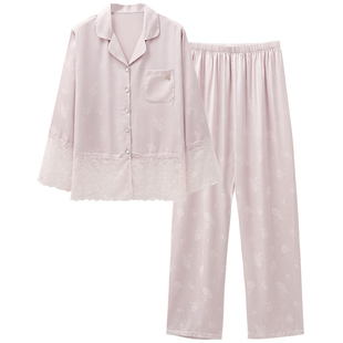 SLEEPTIGHT睡衣女款春夏季冰丝高级感国风气质名媛高端小众家居服