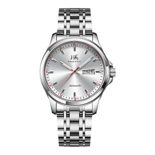 上海手表男款御驰系列商务时尚自动机械放水夜光双历腕表送礼986