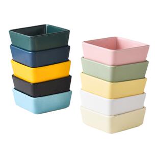 玛特利陶瓷宠物碗猫碗狗碗小猫咪幼猫碗托盘防打翻幼犬食盆双碗