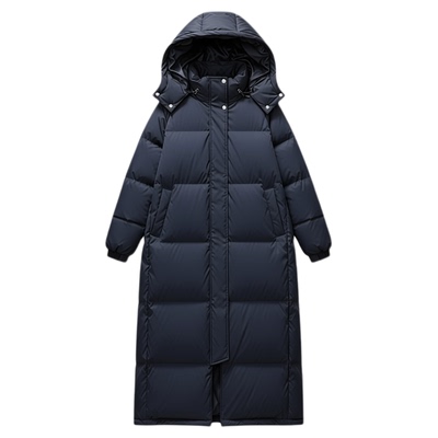 2025新款冬季加厚羽绒棉服女长款