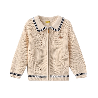 moimoln小云朵男童针织衫外套