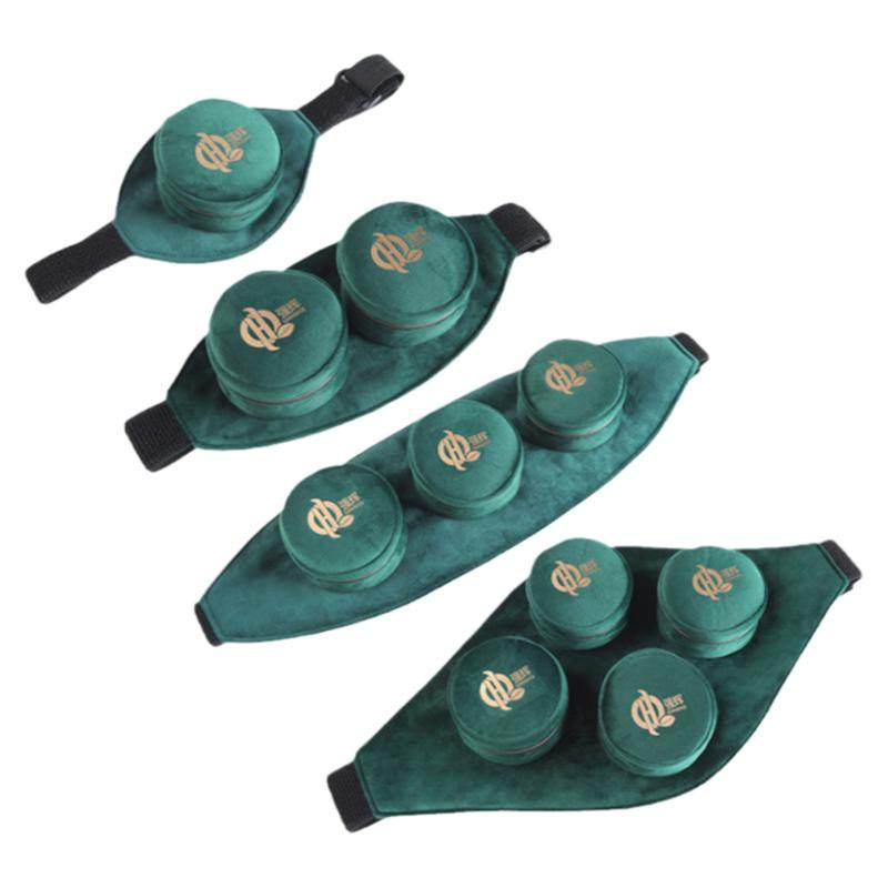 无烟款艾灸盒布套 纯铜不锈钢灸盒用艾灸衣 温灸盒艾灸包不含灸盒