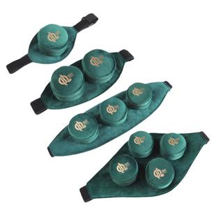 无烟款艾灸盒布套 纯铜不锈钢灸盒用艾灸衣 温灸盒艾灸包不含灸盒