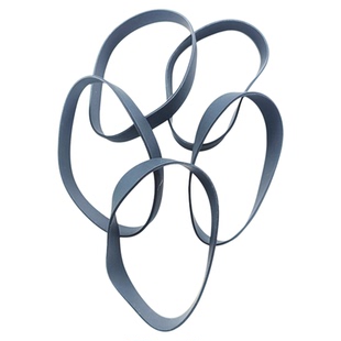 硅胶圈橡皮筋黑色灰色墨绿色周长200毫米弹性好捆绑收纳整理B5款