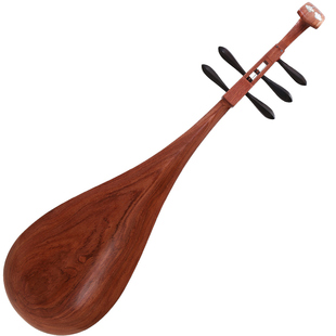 民音琵琶乐器定制五弦仿唐琵琶 红木琵琶酸枝木 五弦琵琶专业演出