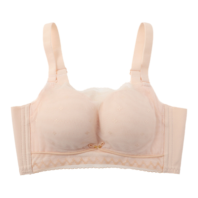 奴芝聚拢防走光无磁无钢圈文胸