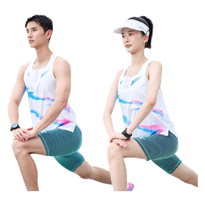 中国跑步背心乔丹马拉松透气女