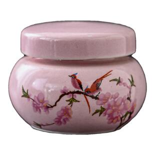 新款陶瓷密封罐迷你小药瓶口脂香粉面霜膏方分装瓶小号便携茶叶罐