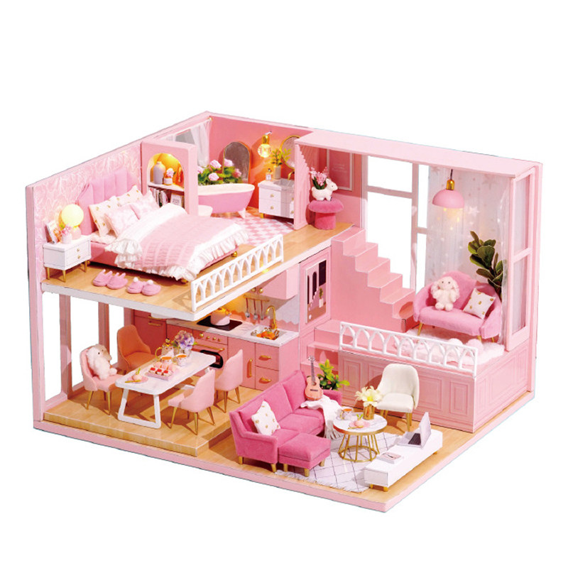ins小房子床diy小屋暖暖小时光
