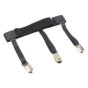 男士衬衫夹下摆固定防皱防滑衬衫夹子 衬衣夹男 女大腿腿环吊袜带