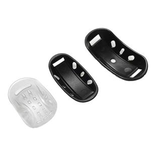 头盔柔软下巴托配件下吧装备保护托秋冬安全帽轮滑半盔下巴托夏盔