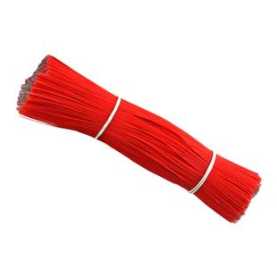 锡焊导线铜线24AWG电线连接线线材沙盘电路红黑线仔热缩管套头