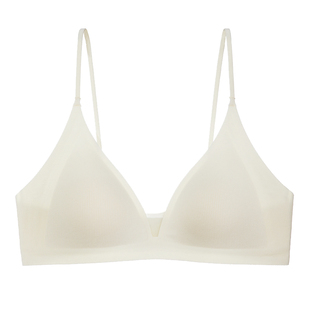 法式三角杯内衣女薄款小胸平胸aa杯专用2025新款爆款细肩带文胸罩