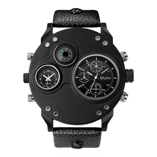 Unique Quartz Watch Man Brand Wristwatch Gift 个性大盘手表