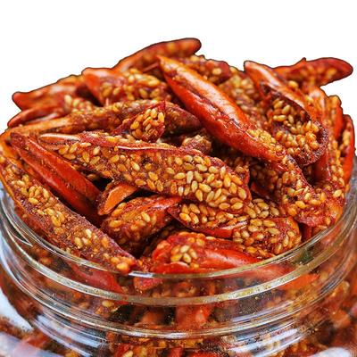 希流哥芝麻丝香辣脆辣椒零食250g