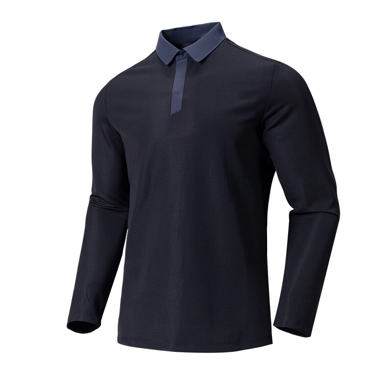 新品秋冬golf服装男运动休闲上衣高尔夫男士长袖T恤简约POLO衫