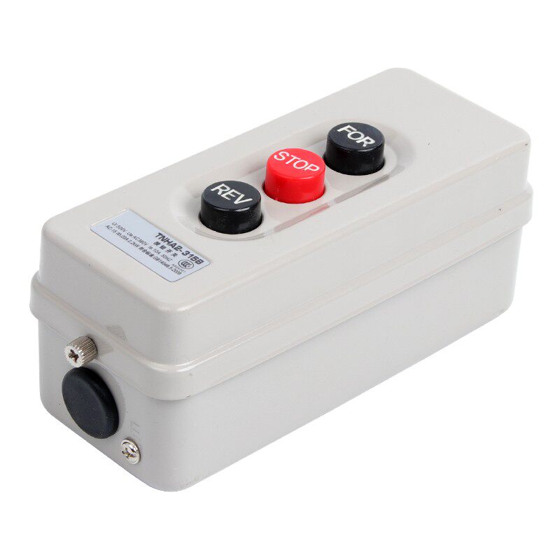 动力压扣开关BS-315扣押开关按钮 3P 500V 2.2KW 倒顺停开关