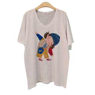 胖mm大码女装夏季白色竹节棉短袖t恤女2026新款纯棉v领宽松上衣女