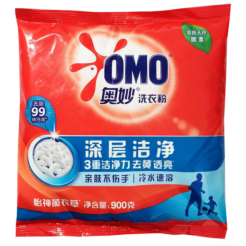 奥妙洗衣粉900g深层洁净薰衣草香