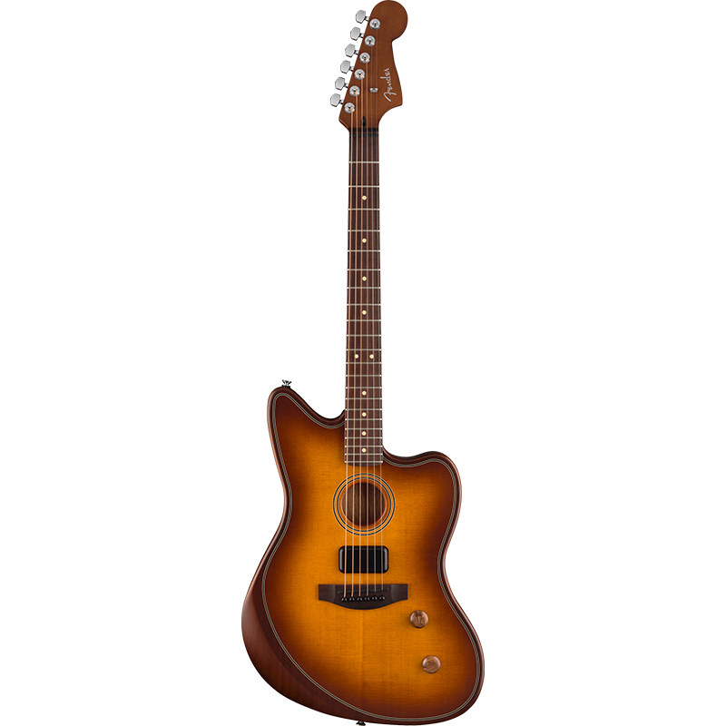 Fender 芬达 Jazzmaster 电木两用融合民谣初学吉他 Tele电吉他