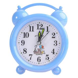 卡通儿童闹钟小学生专用简约网红床头宿舍可爱小闹铃时钟表大铃声