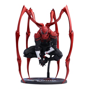 国产手办章帕克蜘蛛侠关节可动模型潮玩摆件桌面礼物机箱漫威玩具