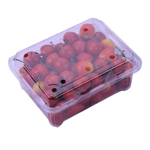 一次性透明水果塑料盒500M300M草莓盒蔬菜果捞保鲜盒打包拼盘