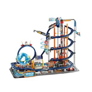 山姆正品费米星轨飞梭过山车STEM益智拼装积木儿童玩具新年礼物女